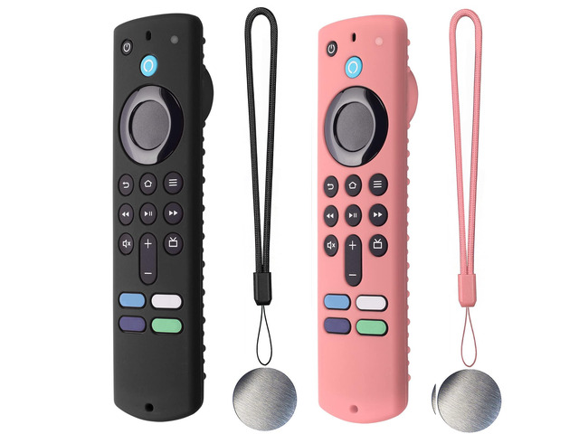 Silicone Remote Cover for Fire TV Stick 3rd Gen 2021 /Fire TV Stick 4k Max Silicone Case Anti-Slip Silicone Protective Case Silicone Sleeve with...