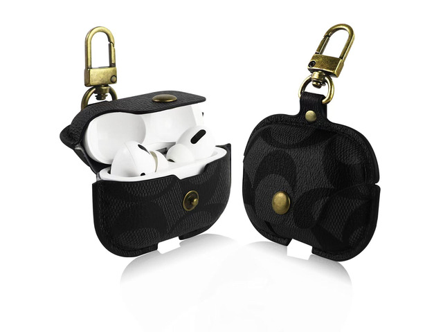 for AirPods 4 Case, Compatible with AirPods 4th Generation Case, Leather Full Body Shockproof Protective Cover for AirPods 4th Generation Cover,...