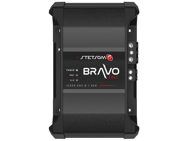 Bravo Full 1200 1 Ohm Mono Car Amplifier, 1200.1 1.2K Watts RMS, 1 Stable Car Audio, HD Sound Quality, Crossover & Bass Boost, Car Stereo Speaker...
