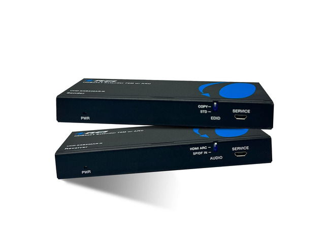 HDMI Cat7 Extender 230ft HDBaseT, 4K2K@60Hz, Two-Way IR, HDR, ARC, POC HDMI Extender with ARC, HDMI Extender ARC HDCP 2.2, 18Gbps, Dolby 5.1,...