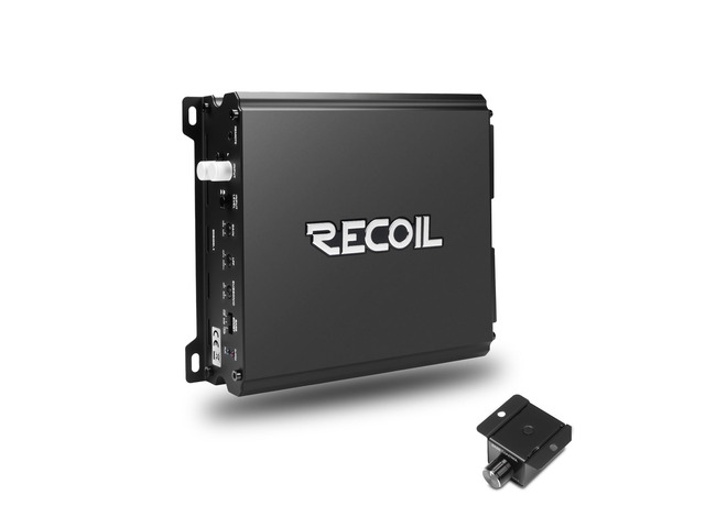 DI600.1 Class-D Car Audio Mono-Block Subwoofer Amplifier, 1200 Watts Max Power, 2/4 Ohm Stable, Mosfet Power Supply, Remote Bass Knob Included