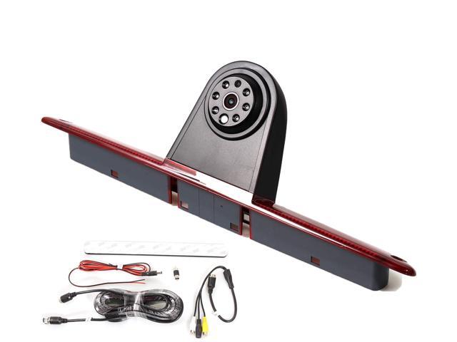 3rd Brake Lamp Casing with Backup Camera Roof Mount Fit for 2007-2018 Mercedes-Benz Sprinter, Dodge Sprinter, VW Crafter Vans Rear View Reverse...