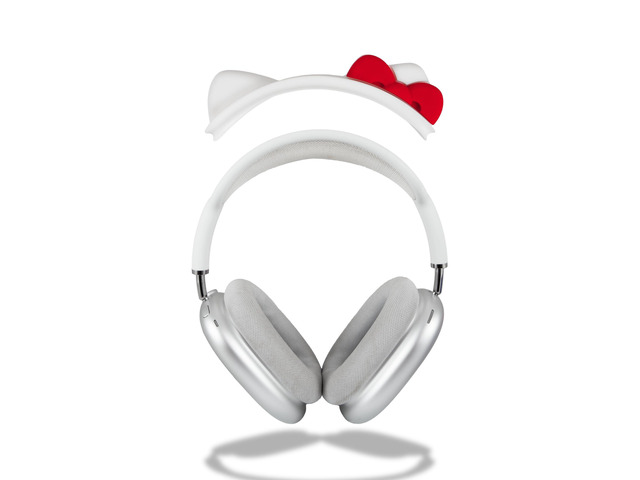 x Sanrio Hello Kitty Headband Cover for Apple AirPods Max 2 & 1 Silicone Cute Cat Ears Protective Accessory for Headphones Headband Hello Kitty...