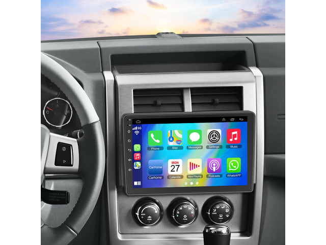 Car Stereo for Dodge Challenger(2008-2014), for Dodge Avenger(2008-2014),4GB + 64GB 10 HD Touchscreen Car Radio Android 13 System, Wireless...