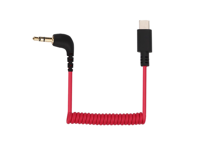 USB C to 3.5mm TRS Microphone Adapter for Rode Wireless GO 2 Compatible with Rode Wireless GO 2 / ME/Pro Hollyland Lark M1 / M2 / MAX / 150 / M1...