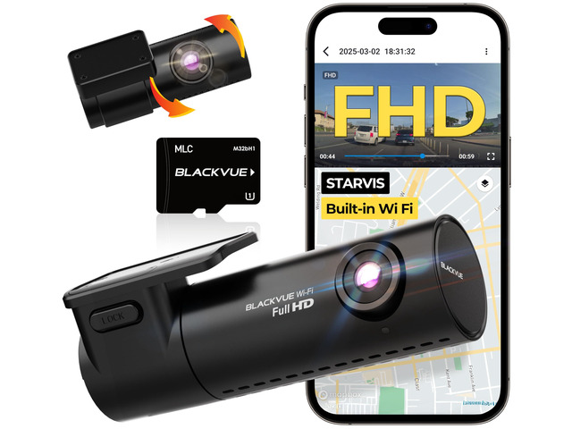 DR590X Plus, 1080P+1080P Dash Cam Front and Rear, Free 32GB Card STARVIS, Hardwire Cable Included, 24H Parking Mode, Wi-Fi, GPS, App Control,...