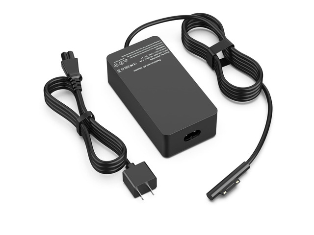 Surface Pro Charger 44W Compatible with Microsoft Surface Pro 7 6 5 4 3, Surface Laptop 3 2 1, Surface Go, Surface Book Power Adapter 15V 2.58A...