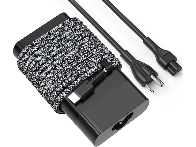 65W USB C Laptop Charger Compatible with HP Spectre Compatible with X2, X360, Elitebook, Envy, Chromebook, Pavilion, Elite x2, ProBook, Travel...