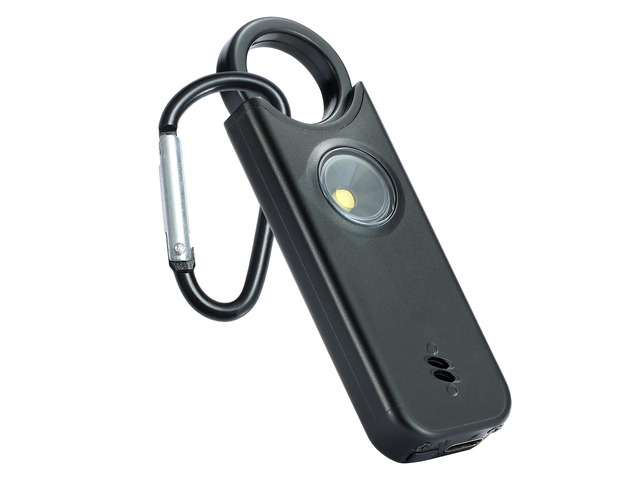 Personal Safety Alarm - 135dB Ultra Loud Siren with LED Strobe Light, USB-C Rechargeable, Compact Keychain Alarm for Women/Men, Emergency...