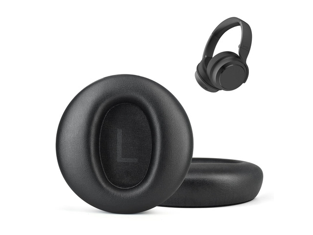 Headphones Replacement Ear Pads for Wyze Noise Cancelling Over Ear Headphones Ear Cushions Cover Repair Part (Black)
