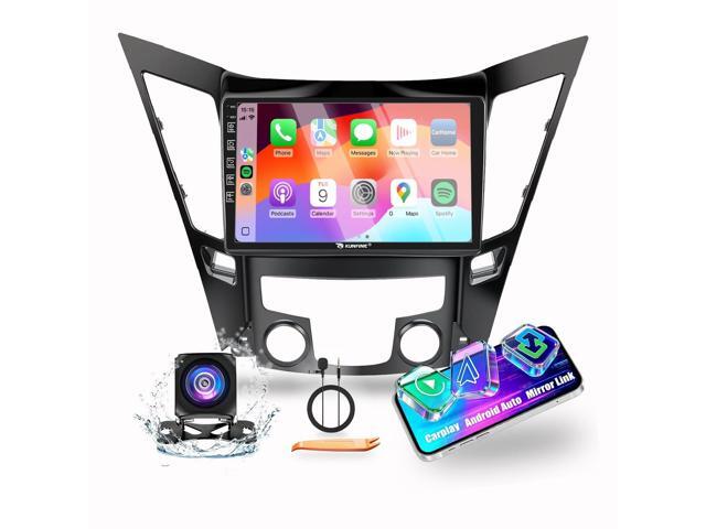 for Hyundai Sonata 2011-2014 CarPlay Android Auto Autoradio Car Navigation Stereo GPS Radio 9' IPS Touchscreen Headunit Tablet if Applicable Quad...