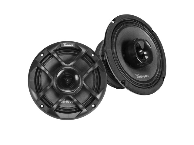 6.5 Inch Car Coaxial Speakers 1200 Watts per Pair TPT-CX6-4 TPRO, 2-Way PRO Audio Premium Speaker 4 Ohm, Grill Included - Great for Car Stereo...
