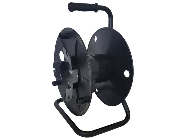 Audio2000'S ADC271CB Deluxe Portable Cable Reel/Cord Reel, Capacity: 720 feet of 6mm Cable/Cord
