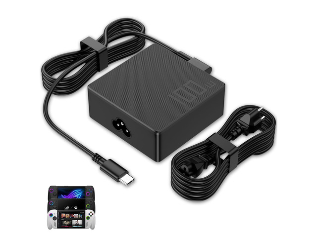 100W 65W USB C Charger Compatible with ROG Ally X/Steam Deck/Legion Go S For Asus ROG Xbox Ally X /Steam OLED/Switch/Lite/OLED/MSI Claw/Gaming...