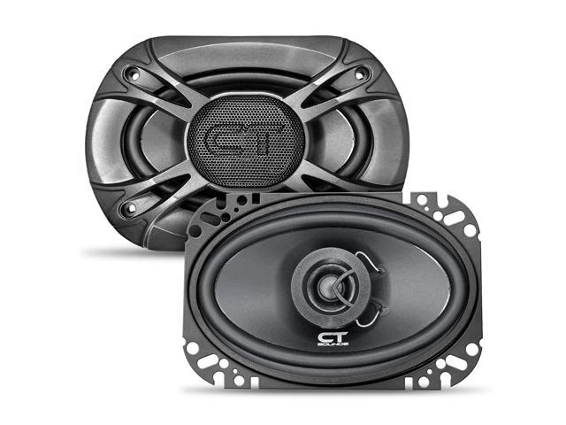 BIO-4X6-COX 4x6 Inch Coaxial Car Speakers, 160 Watts Max, Pair