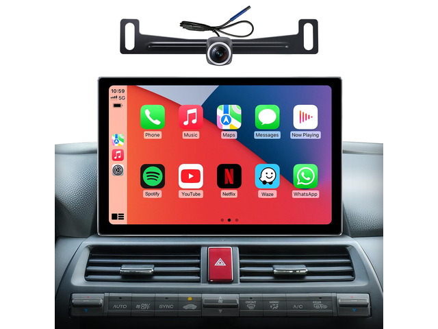 11.5' Car Radio for Honda Accord 2008-2013, Wireless CarPlay Android Auto IPS HD Stereo touchscreen, 64G storage, 5G WiFi GPS navigation, phone...
