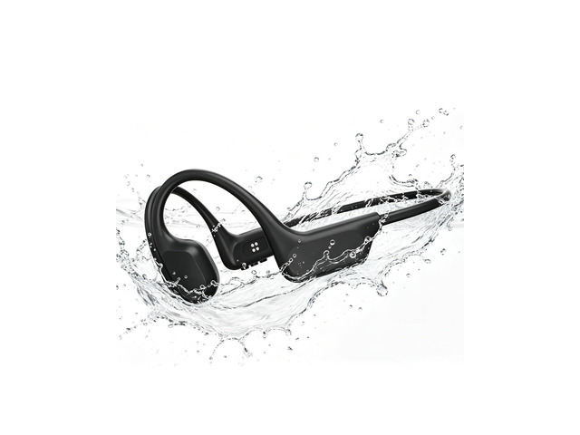 Bone Conduction Headphones, IPX8 Waterproof Swimming Headphones, Open Ear Headphones with MP3 Mode 32GB Memory Up to 10 Hours Playtime, Bluetooth...