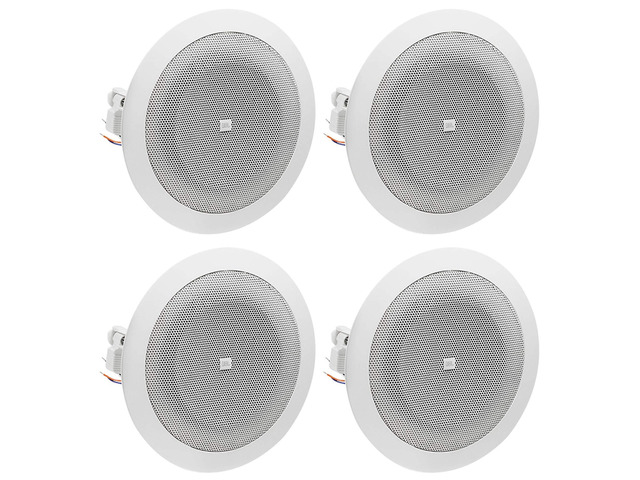 8124 - Full-Range In-Ceiling Loudspeaker with 70 Volt/100 Volt Taps (4 Pack)