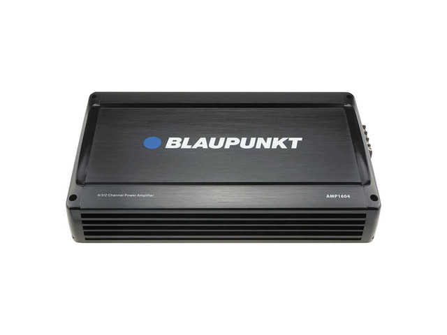 1600W 4-Channel, Full-Range Amplifier AMP1604, Black