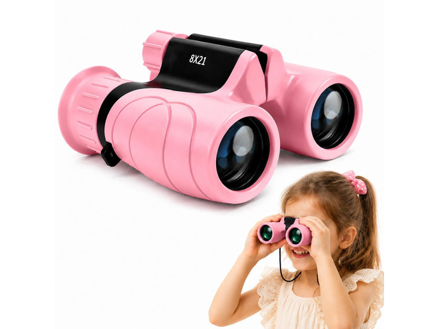Binoculars for Kids 8x21 High-Resolution for Bird Watching Camping