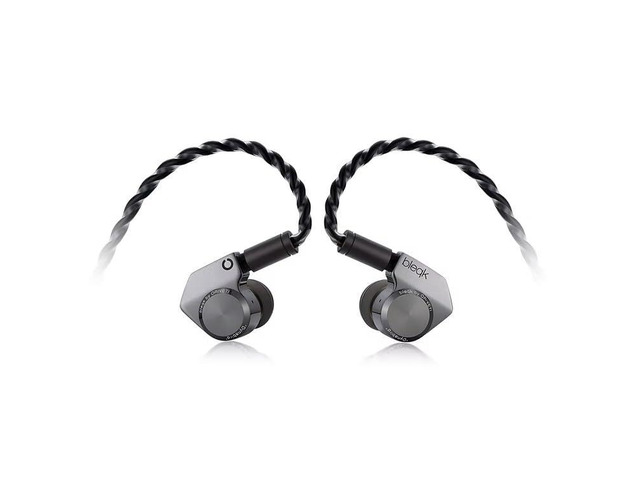 bleqk Dynabird Wired IEM Earbuds, 9.2mm Beryllium Dynamic Driver, Deep Bass HiFi in-Ear Monitors, Detachable 2-Pin Audiophile & Gaming Earphones