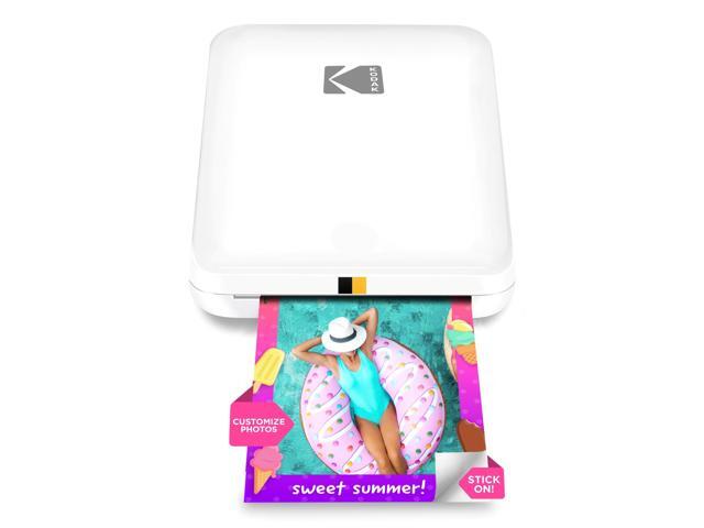 Step Slim Instant Smartphone Photo Printer - Portable Sleek Color Wireless Mobile Printer - Zink 2x3 Sticky-Back Photos - Print from iOS & Android...