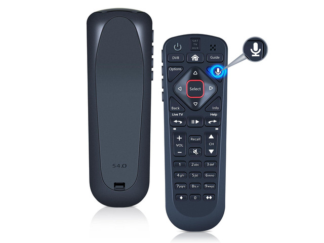 Remote Control for Dish Network Upgraded 54 Series 54.0 54.1 54.2 54.3 UHF Compatible with The Hopper, Wally, Joey Receivers, with Voice Search...