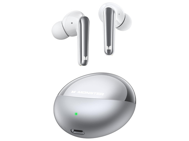 N-Lite 203 AirLinks Wireless Earbuds, Bluetooth 5.3 Headphones HiFi Stereo, Wireless Earphones with 30H Playback, Type-C Charging, HD Clear Call,...