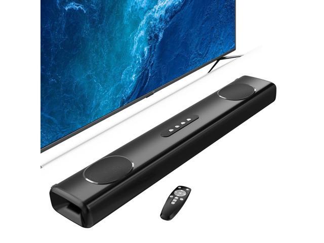 100W Sound Bar for Smart TV, 2.2 ch Soundbar with Bluetooth 5.3/ARC/Opt/AUX Connect, Surround Sound System for TV with 4 Speakers, Home Audio...