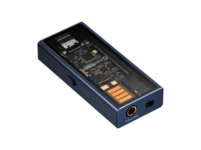 M15i Blues Blue Headphone Amplifier Portable USB C DAC Amps [MFi Certified] Jazz / Blues Custom Tuning with 4.4mm/3.5mm Outputs PCM 768kHz/DSD512...