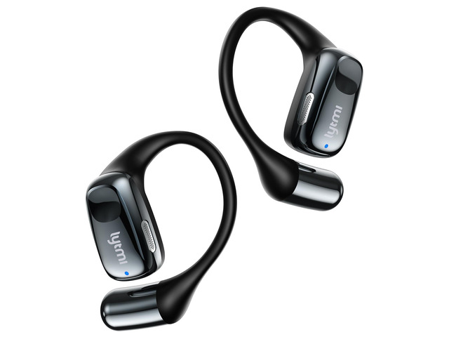 CozyFit Open Ear Headphones, 0.23oz Ultra-Light Comfortable Wireless Earbuds, 0.6mm Thinnest Earhooks, Bluetooth 5.4, Clear Audio, 30 HRS Playtime,...