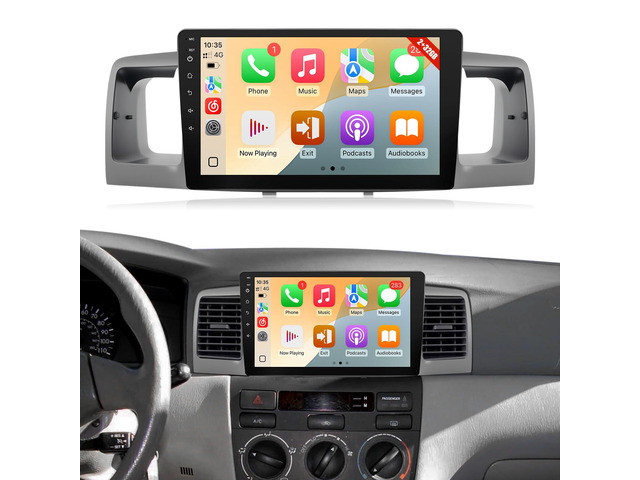2+32GB Car Radio for Toyota Corolla 2003 2004 2005 2006 2007 2008 Upgraded Android 12 Car Stereo, 9 Inch IPS Touchscreen Head Unit, 4Core Screen...