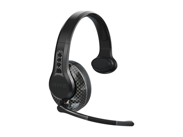 RW2 Bluetooth Trucker Headset 40mm Driver ENC Mic Battery Indicator, 30+ Hour Battery Life, 100ft Wireless Range, IP54 Rated, Noise Cancelling...