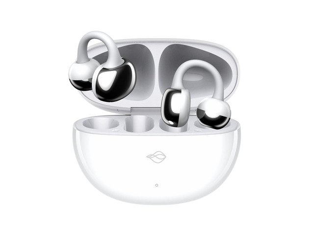SORA Open Ear Clip Earbuds 4.6g ENC Bluetooth 5.4 Work & Sports Ultra lightweight clip on headphones, stable connection for clear calls & music,...