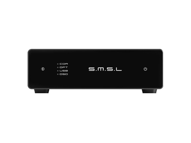 SMSL D1 Hi-Res Audio Dac,USB/Optical/Coaxial Input,RCA Output,ROHM BD34352EKV Chip,768kHz/32-bit Decoding,Compatible with Computers,Mobile...