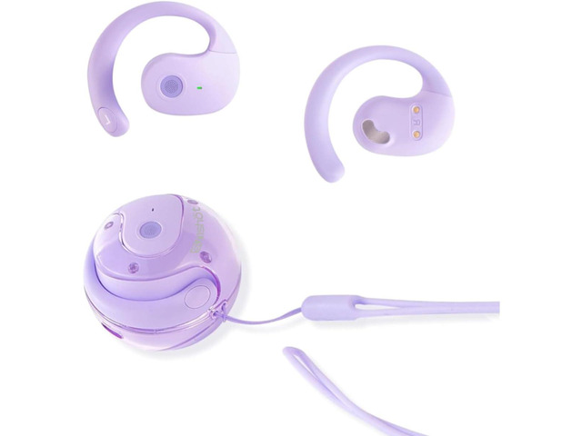 Ows Open Ear Buds Headphones Bluetooth 5.4,Bone Conducting Air Bone Conduction Headphones, 16mm Drivers,40H Playtime,Open Ear Earbuds IPX5...