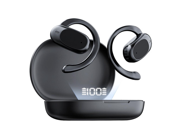 O3 Open-Ear Wireless Headphones Bluetooth Earbuds, Powerful 13mm Drivers, Customized EQ via App, Secure Adjustable Ear Hooks, Ultra-Lightweight...