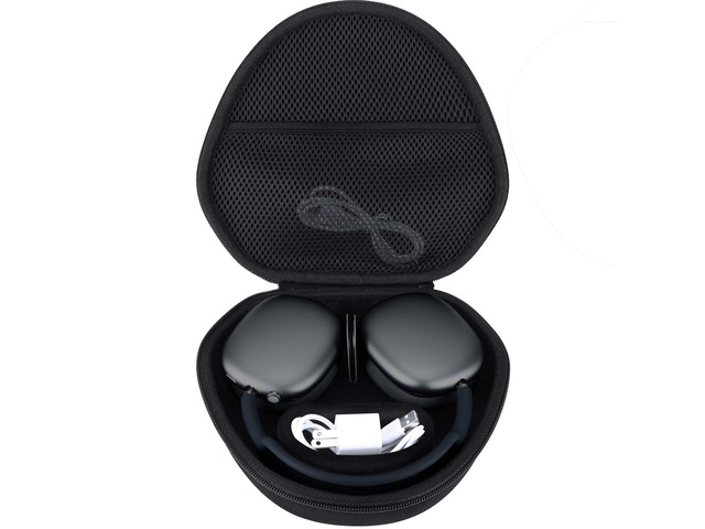 Hard Case Replacement for Apple Airpods Max Over-Ear Headphones Hard Shell Shockproof, Portable Headphone Storage, Mesh Bag Organizer,...
