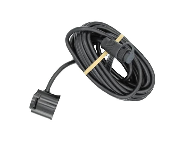 000-14886-001 9-Pin Shoot-Thru Hull M/H Chirp Transducer - No Temp, Black