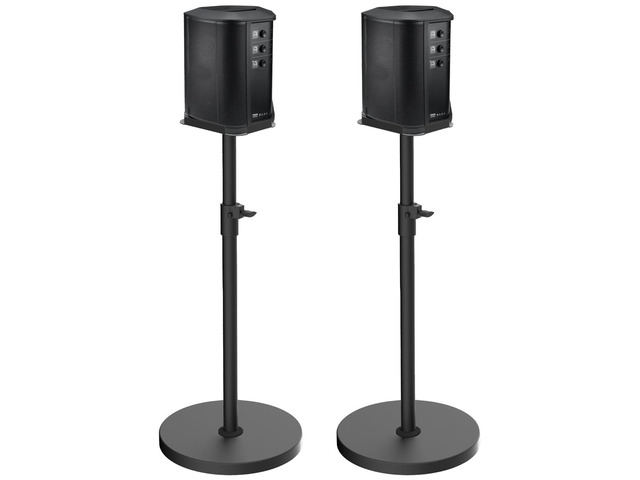 Pack of 2 Height Adjustable Speaker Stand for Bose S1 Pro/S1 Pro Plus Floor Stand, Extends 45' to 54', Holds up to 20LBS, Heavy Duty Speakers...
