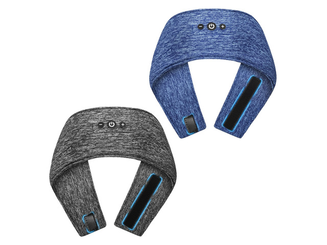 Adjustable Bluetooth Sleeping Headphones Headband for Men Women 2PCS Hook-and-Loop, Thin Speakers, 14H Playtime, Earphones for Side Sleepers...
