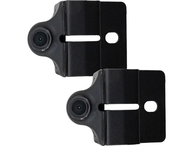 Jeep Wrangler JK AHD/CVBS Dual Blind Spot Side View Camera Kit (Pair), IP67 Rated Waterproof for 4x4 Off Road Driving, Selectable Parking Lines,...