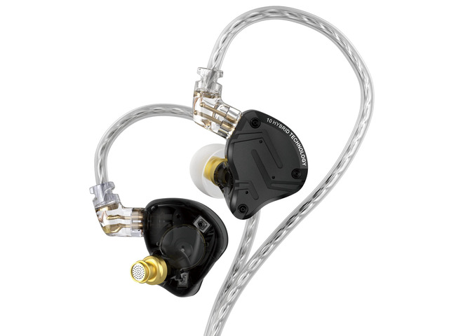 KZ ZS10 PRO X in Ear Monitor Headphones, Upgrade 4BA+1DD Hybrid Driver IEM Earphones, HiFi Metal Wired Gaming Earbuds, for Singers Bass Player...