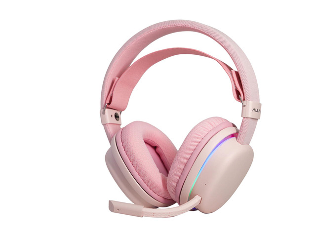 G7 Wireless Gaming Headset, Surround Sound 10ms Low Latency, PC Headset with Detachable Noise Canceling Mic, 40mm Driver, Tri-Mode...