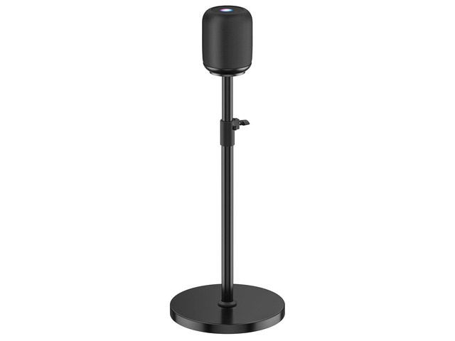 Height Adjustable Speaker Stand for Homepod 1 and Homepod 2 Stand Built-in Cable Management - Heavy-Duty Floor Speaker Stands for HomePod 1st and...