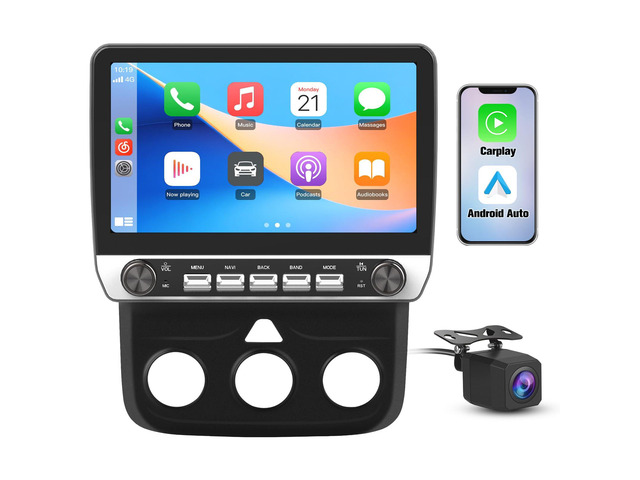 4Core Car Radio Stereo for Dodge RAM 1500 2500 3500 2013 2014 2015 2016 2017 2018 with Android 13 Wireless Carplay Android Auto 5GWiFi Bluetooth 2G...
