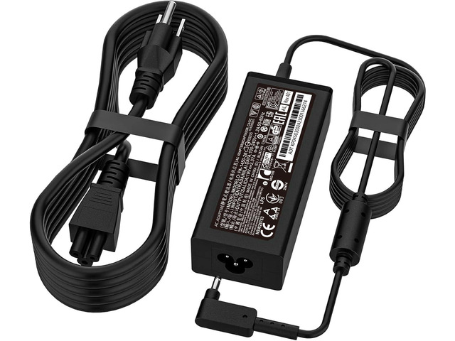 N20C5 N23C3 N19H1 N19H2 N20C4 N23H1 45W 3.0 * 1.1mm Small Pin AC Power Charger Fit for Acer Aspire 1 3 5 r7 ADP-45FE F A314-23P a315-35 A315-23...