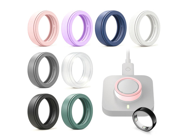 Ring Cover Compatible with Oura Ring 5, 8 Pack Silicone Protector(S)