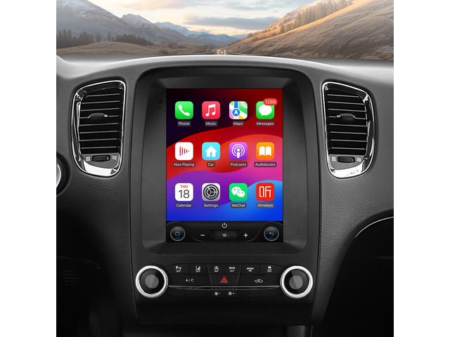 64GB Android14 Car Radio Upgrade for Dodge Durango 2014-2020 10.4 Inch IPS Touch Screen Supports Wireless Carplay/Android Auto,Steering Wheel...