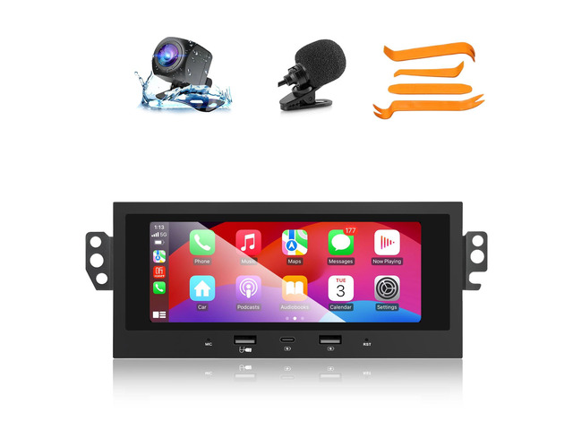 Car Radio for Chevy S10 Blazer Camaro GMC Sonoma(1998-2002) with CarPlay Stereo For 1990s Older Chevy & GMC, Support Android Auto Bluetooth WiFi,...